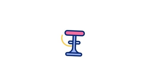 Animiertes Stuhlsymbol