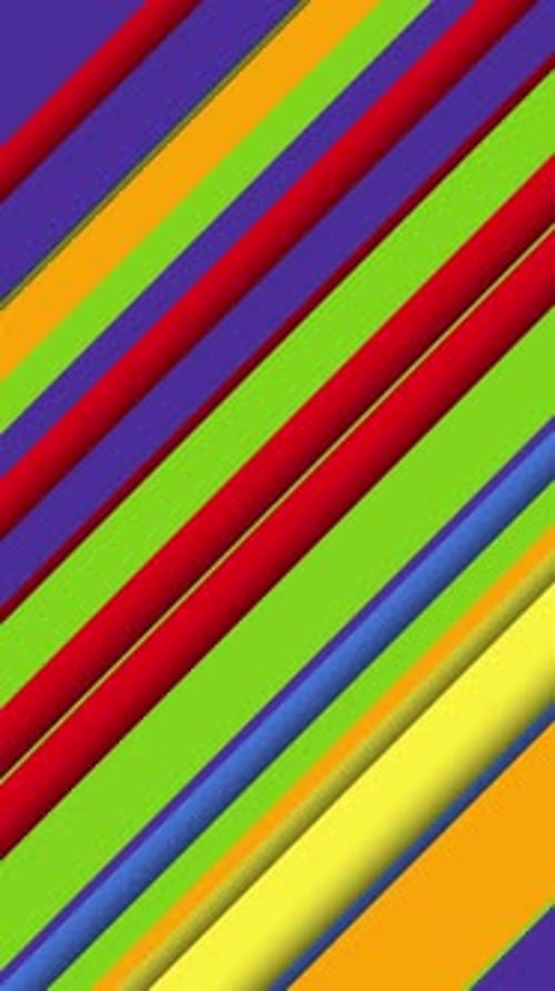 Abstract Colorful Diagonal Stripes Motion Loop Background