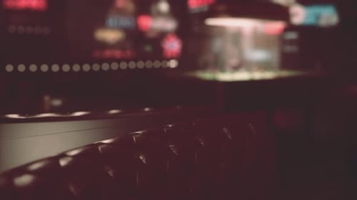 Vintage Luxury Interior of Old Bar