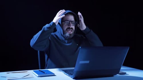 Der Hacker scheitert.