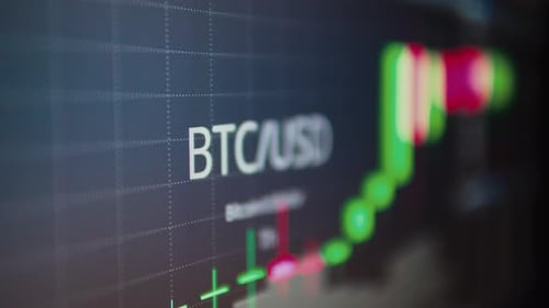 Cryptocurrency Trading Chart