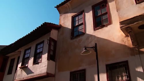 Old Building in the City on a Sunny Day