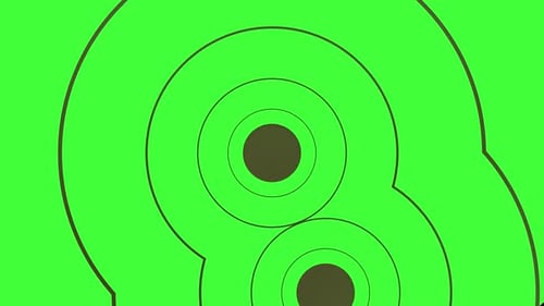 Abstract Circle Technology background