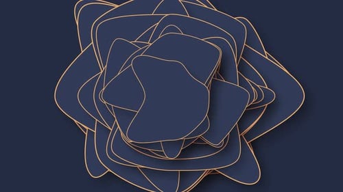 Modern Abstract Animated Background