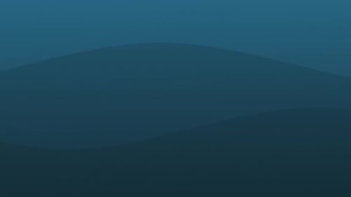 Colleción Canvas: Efecto de olas flotando lateralmente sobre un fondo azul