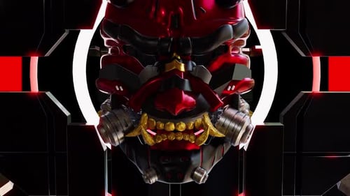 Ghost Samurai Mask Japan