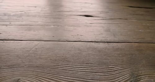 Detailed Close Up of Rustic Wooden Surface