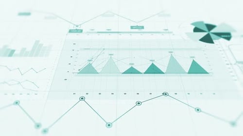 Modern Corporate Data Visualization with Animated Charts