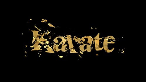 Golden 3D Text Shatter Reveal Animation