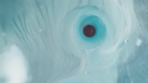Microscopic Biological Cell Abstract fluid
