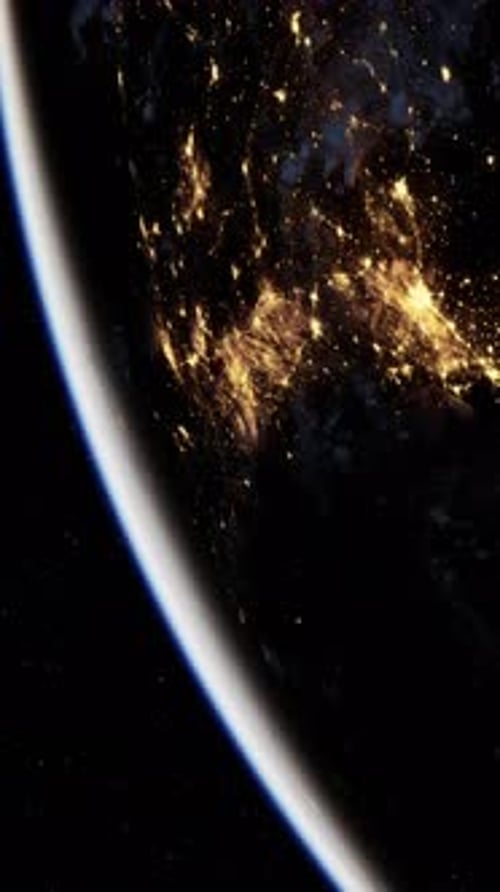 Earth From Space at Night