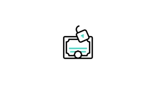 Certificate Animated Icon