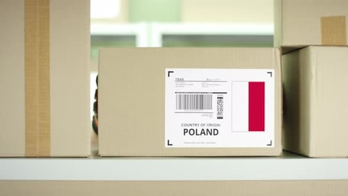 Parcel with Products From Poland