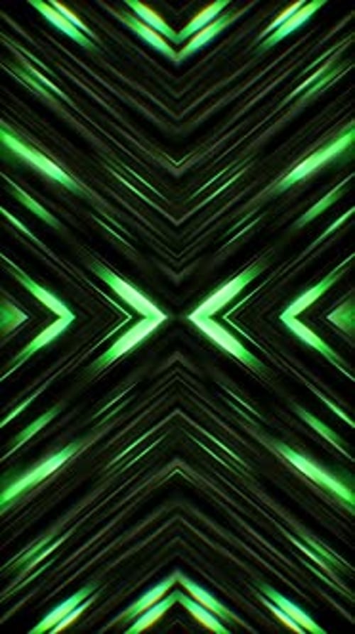 X Factor Schwarzer und grüner Hintergrund
