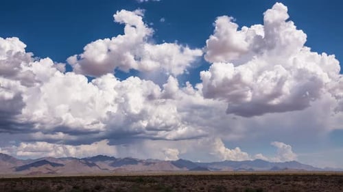 Time Lapse Desert Clouds