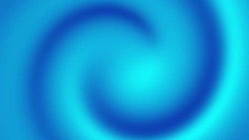 Blue Circle Gradient Background Animation of Moving Abstract Blur Background Digital Generated