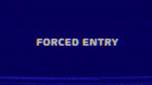 Glitch Text Reveal with Digital Static Effect