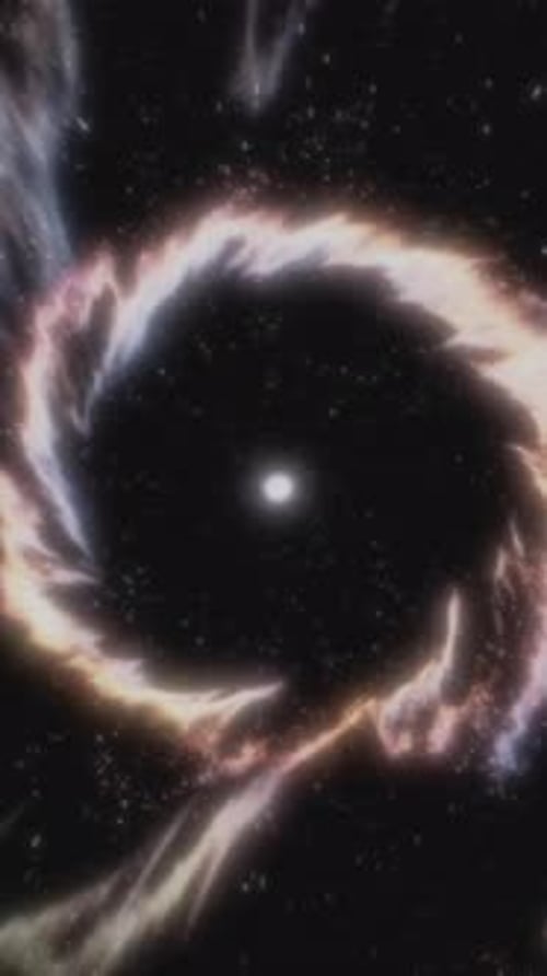 Vibrant Cosmic Nebula Swirling with Stars in an Endless Galaxy