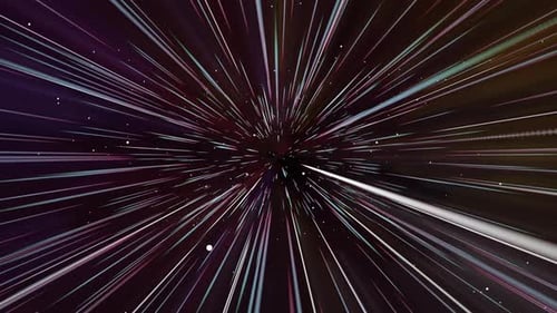 Speed Lines Tunnel Background