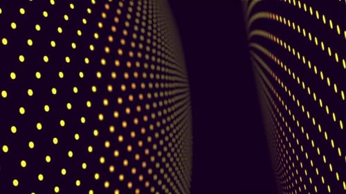 Abstract Background with Dotted Walls