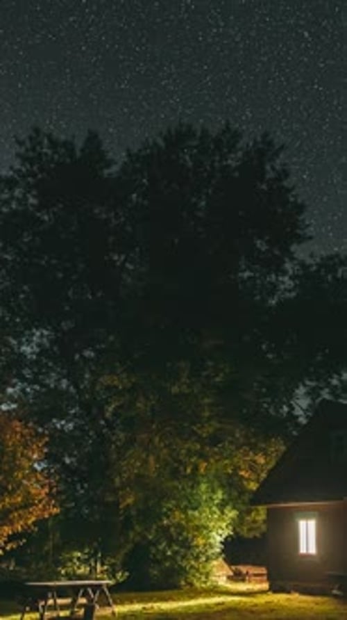 Timelapse Dramatic Twilight Sky With