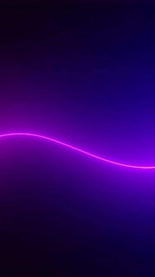 Abstract Neon Pink Wavy Line Motion Background
