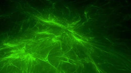 Grüner Galaxienstaub