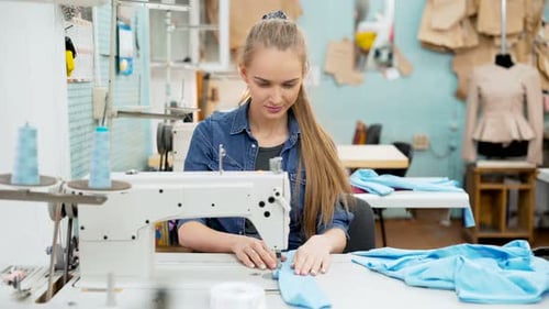Sewing Machine Studio Fashion Scene