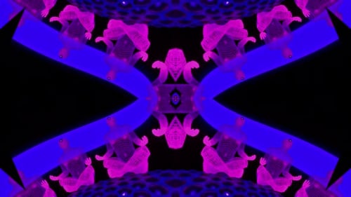 Psychedelic Kaleidoscope Vj Loop III