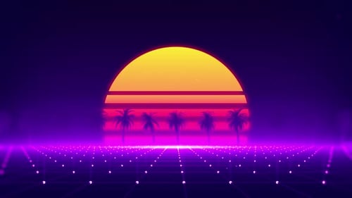 Retro Summer Background