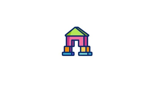 Blocks Animated Icon