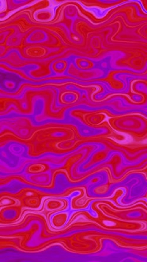 Looped Vertical Video Pink Background with Curved Lines