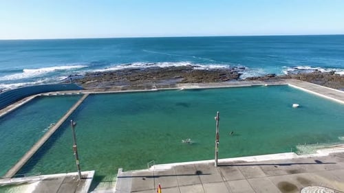 Newcastle Public Swimming Bath Salt Water Pool