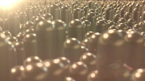 Gold Bars Animation Background Video