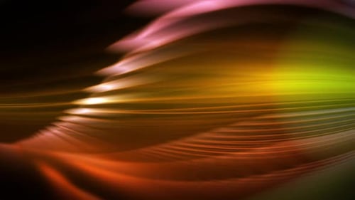 Abstract Dynamic Waves and Glowing Lines Background
