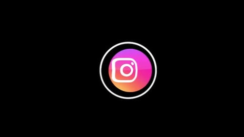 Modern Social Media Icon Reveal Animation