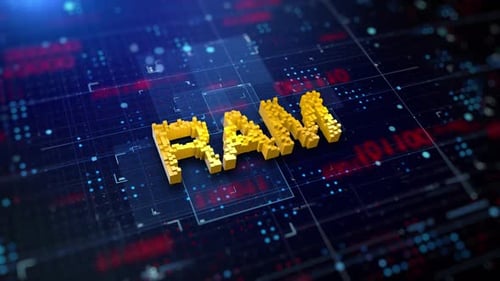 Pixelated Acronym Ram