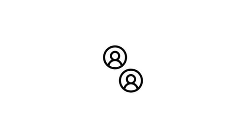 Animiertes Symbol für Öffentlichkeitsarbeit