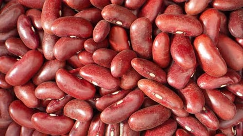 Close Up of Pile of Kidney Beans
