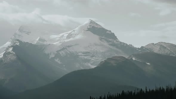 Winter Scene At Queen Elizabeth Ranges In Canada - timelapse, Nature ...