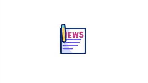 News Animated Icon