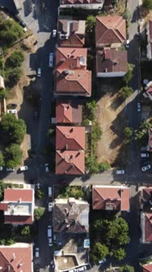Urban City Aerial View