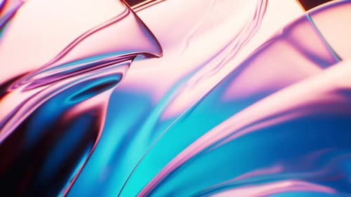 Fließender transparenter lila Wellentuchshintergrund