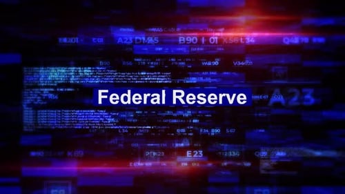 Federal Reserve Words In Economics Hi Tech Backgrounds