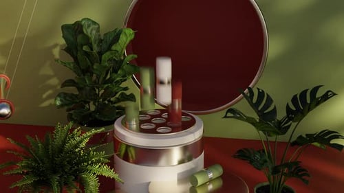 Renderização 3D de um loop satisfatório