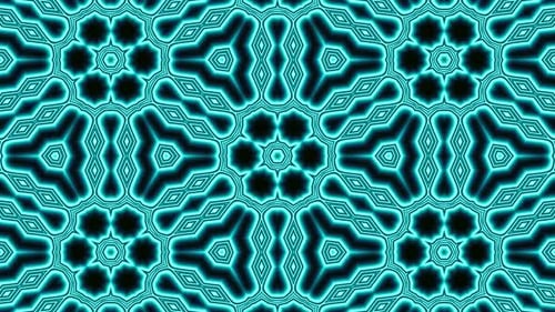 Cyan Vj Loop
