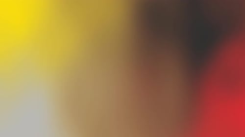 Dégradé de couleurs allant du jaune au rouge