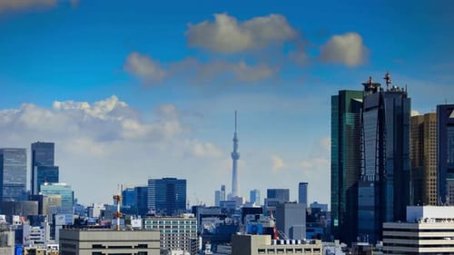 Breathtaking And Beautiful View Of Tokyo Capital Of Japan