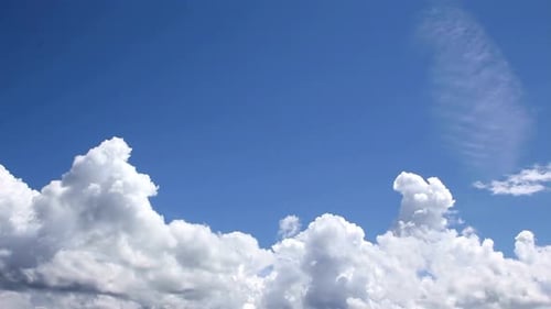 Blauer Himmel, Himmel, Wolken