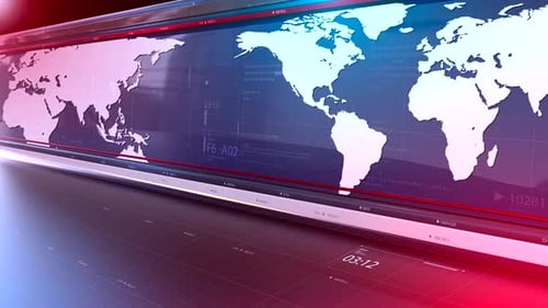 Broadcast News Background Loop